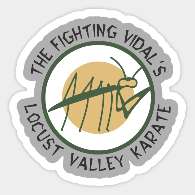 Locust Valley Karate Club Sticker by ZombieNinjas